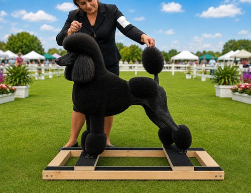 Dog showing conformation - dog,