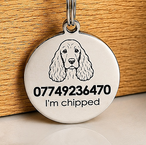 Personalised show cocker - personalised,
