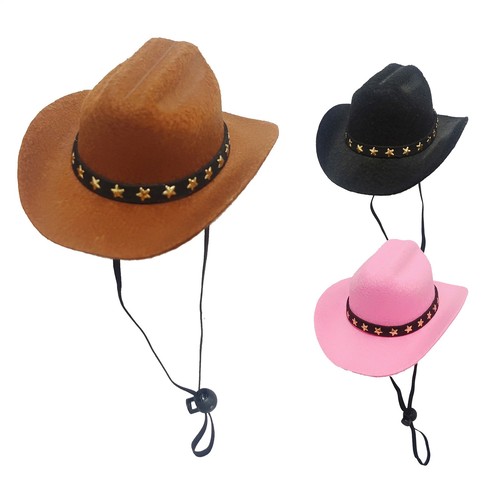 Western cowboy hat for dog - hat,
