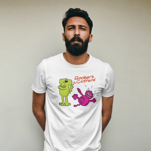 Roobarb custard british tv - roobarb,